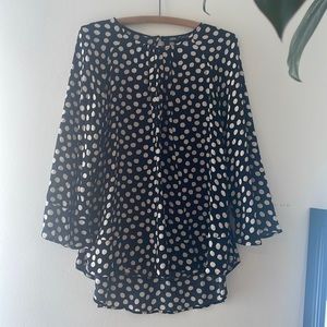 Zara Polka Dot Blouse